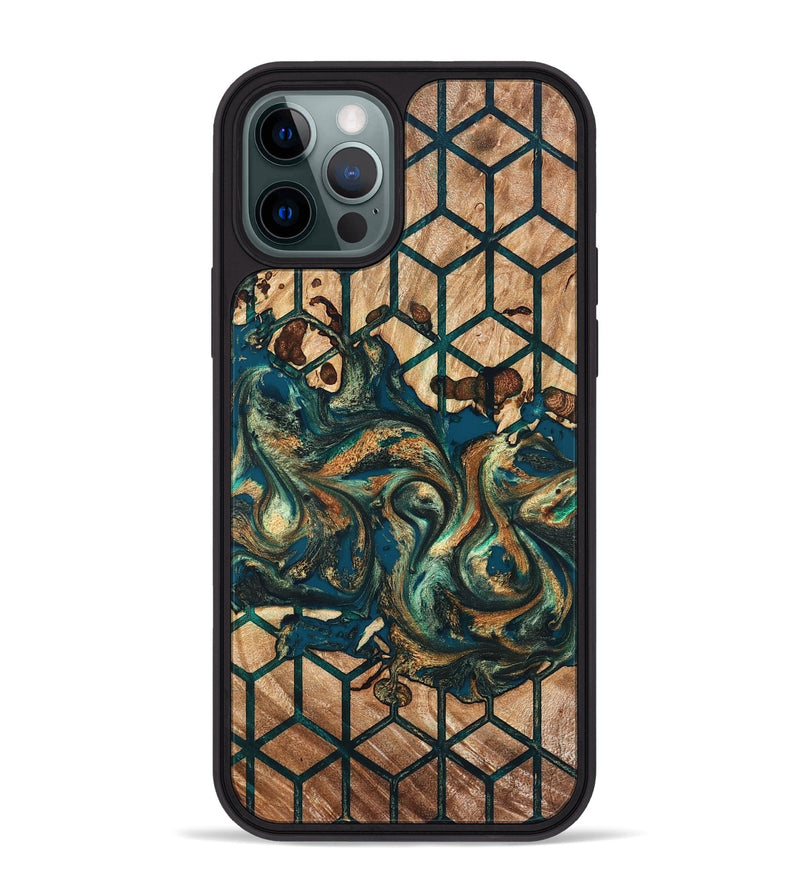 iPhone 12 Pro Max Wood Phone Case - Maegan (Pattern, 826836)