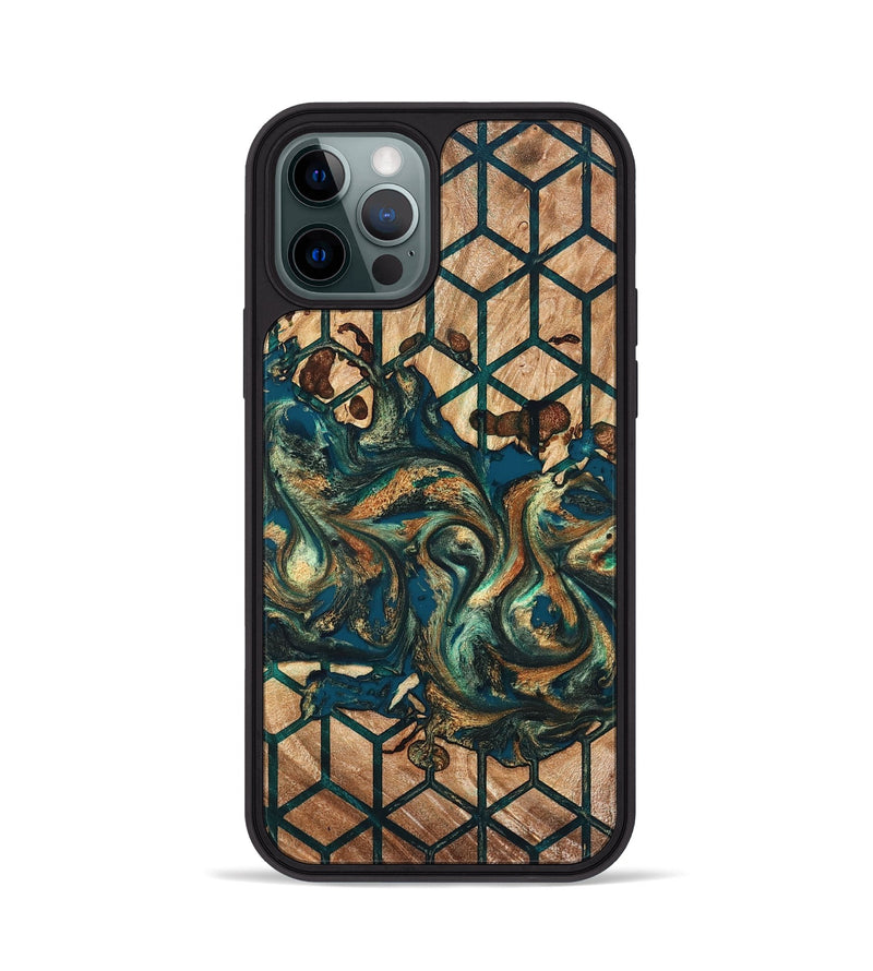 iPhone 12 Pro Wood Phone Case - Maegan (Pattern, 826836)