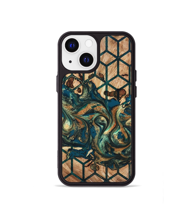 iPhone 13 mini Wood Phone Case - Maegan (Pattern, 826836)