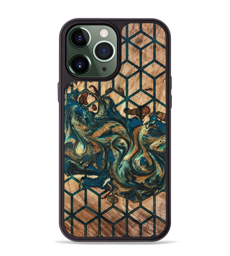 iPhone 13 Pro Max Wood Phone Case - Maegan (Pattern, 826836)