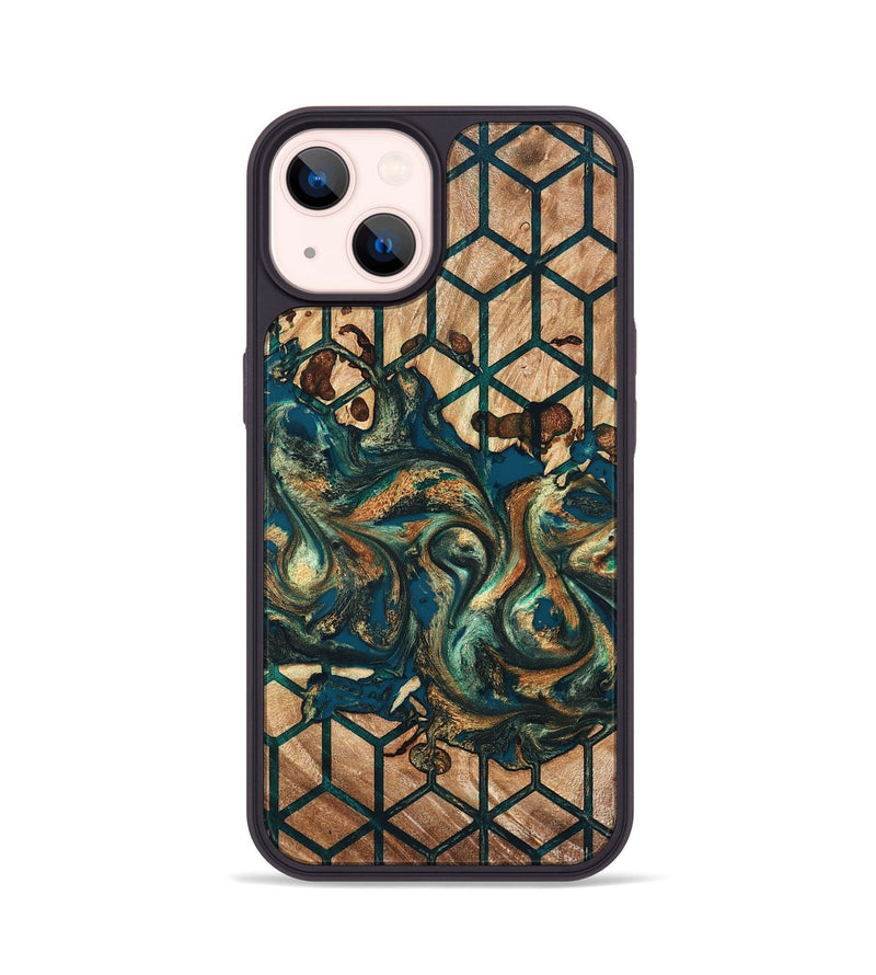 iPhone 14 Wood Phone Case - Maegan (Pattern, 826836)