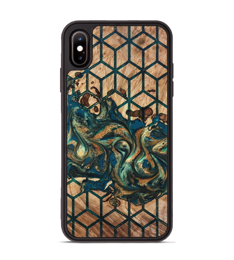 iPhone Xs Max Wood Phone Case - Maegan (Pattern, 826836)