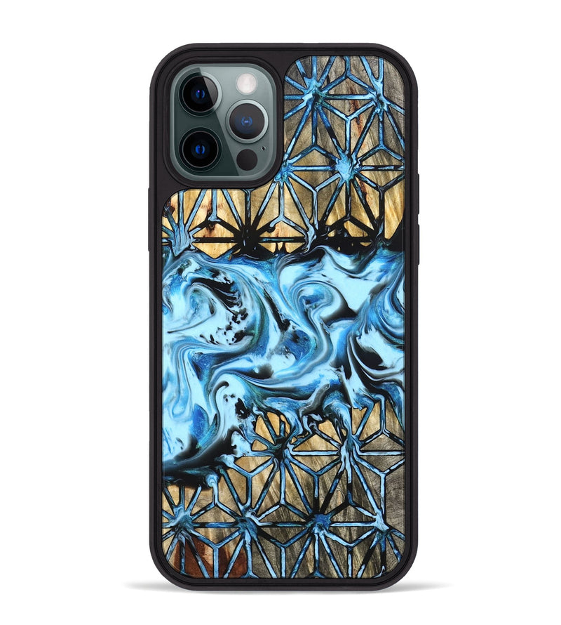 iPhone 12 Pro Max Wood Phone Case - Lester (Pattern, 826837)