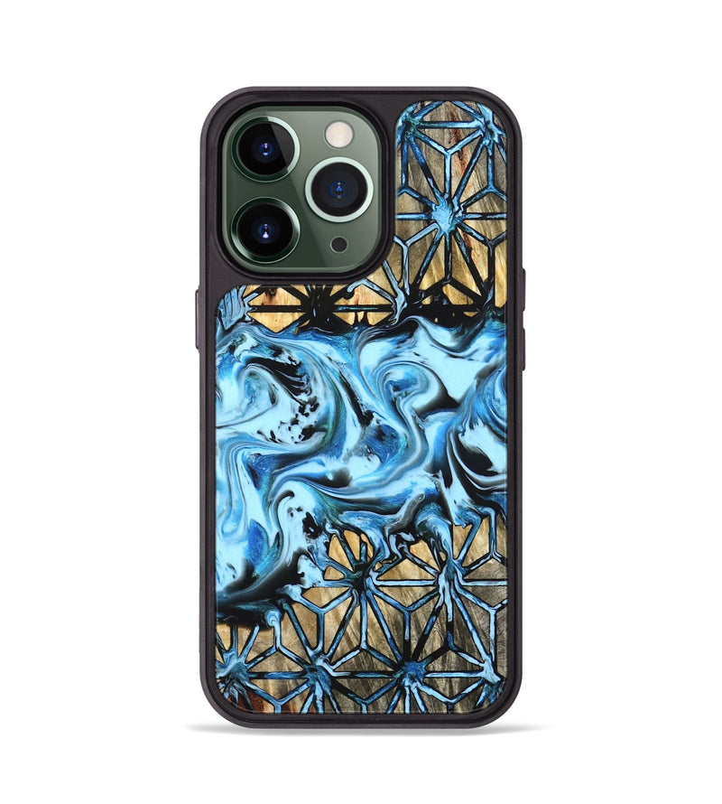iPhone 13 Pro Wood Phone Case - Lester (Pattern, 826837)