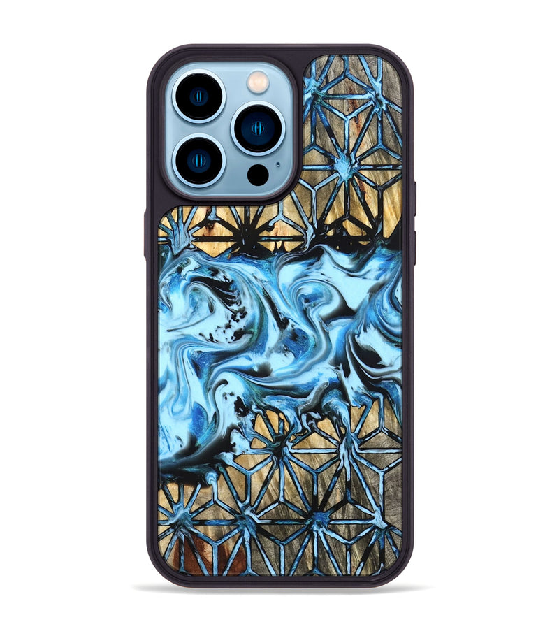 iPhone 14 Pro Max Wood Phone Case - Lester (Pattern, 826837)