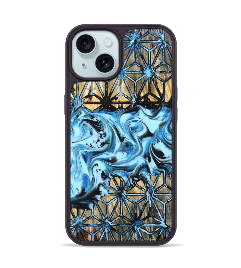iPhone 15 Wood Phone Case - Lester (Pattern, 826837)