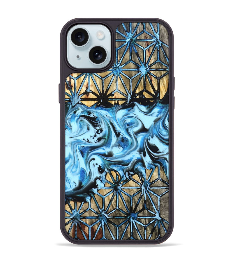 iPhone 15 Plus Wood Phone Case - Lester (Pattern, 826837)