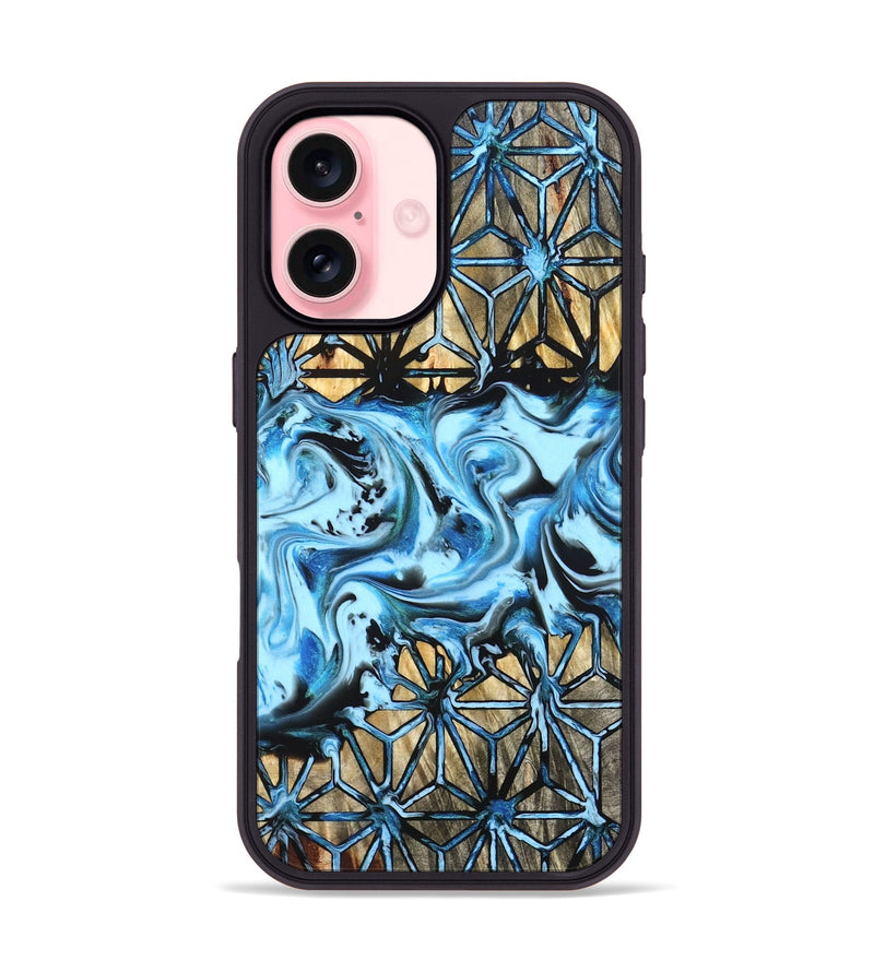 iPhone 16 Wood Phone Case - Lester (Pattern, 826837)
