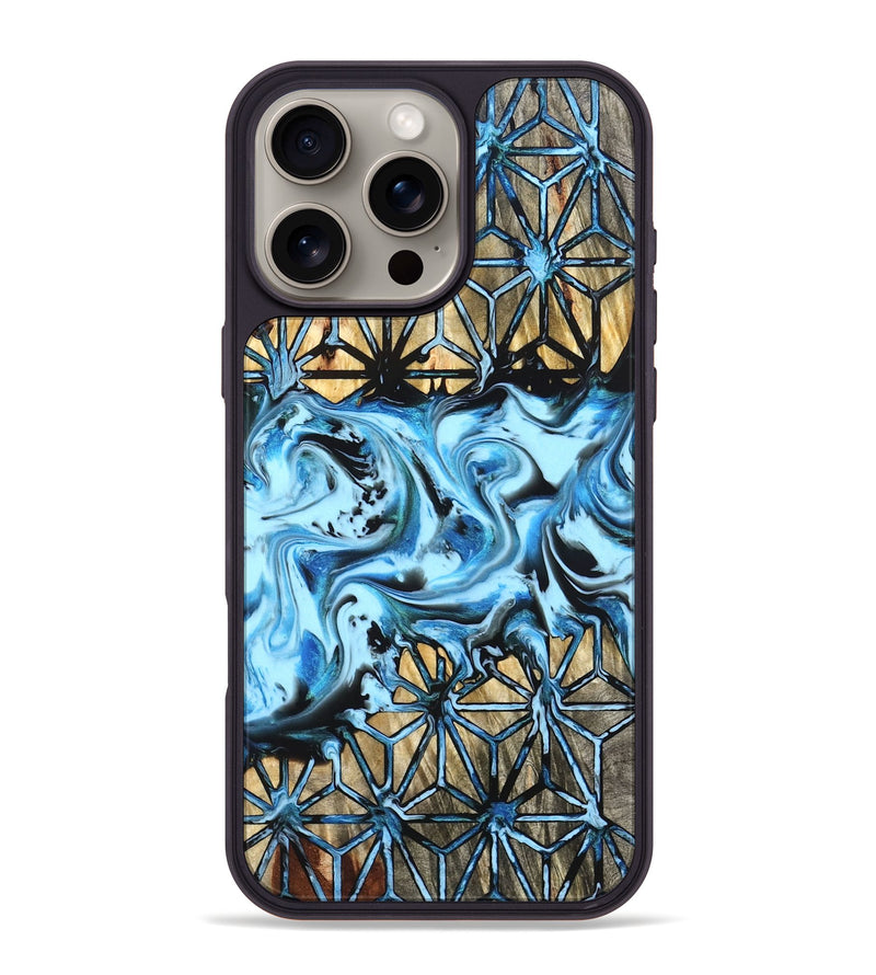 iPhone 16 Pro Max Wood Phone Case - Lester (Pattern, 826837)