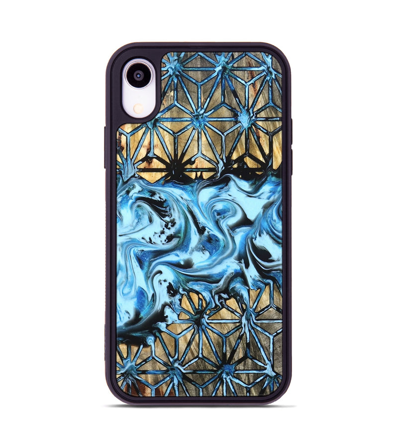 iPhone Xr Wood Phone Case - Lester (Pattern, 826837)
