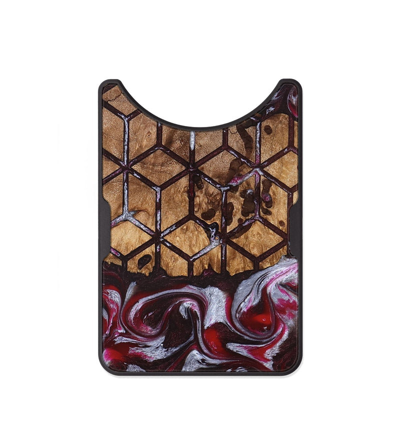 Alloy Wood Wallet - Marlie (Pattern, 826838)