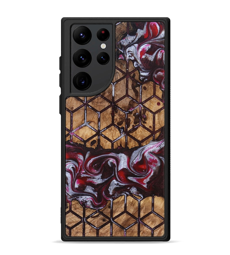 Galaxy S22 Ultra Wood Phone Case - Marlie (Pattern, 826838)