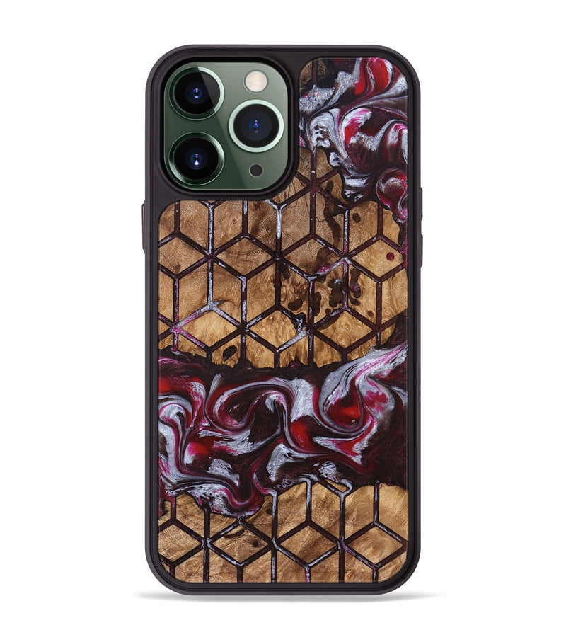 iPhone 13 Pro Max Wood Phone Case - Marlie (Pattern, 826838)