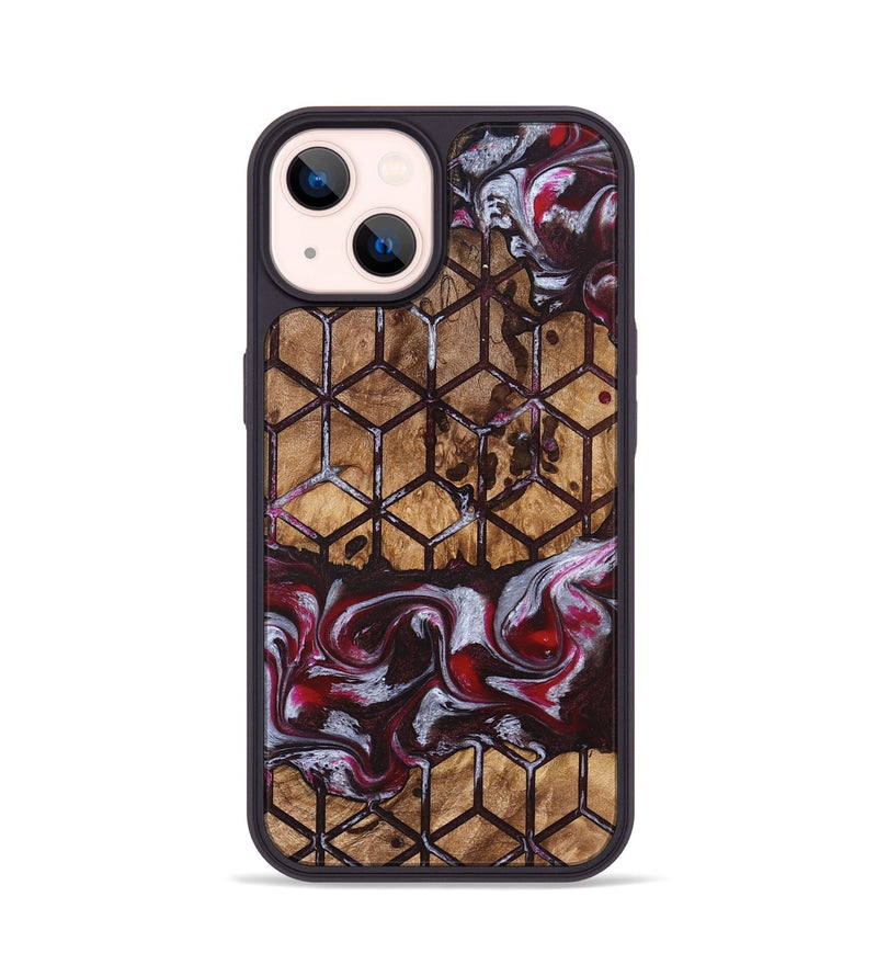 iPhone 14 Wood Phone Case - Marlie (Pattern, 826838)