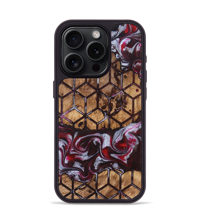 iPhone 15 Pro Wood Phone Case - Marlie (Pattern, 826838)
