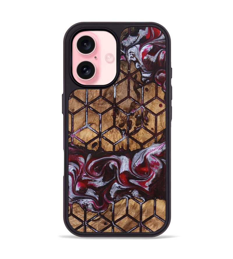 iPhone 16 Wood Phone Case - Marlie (Pattern, 826838)