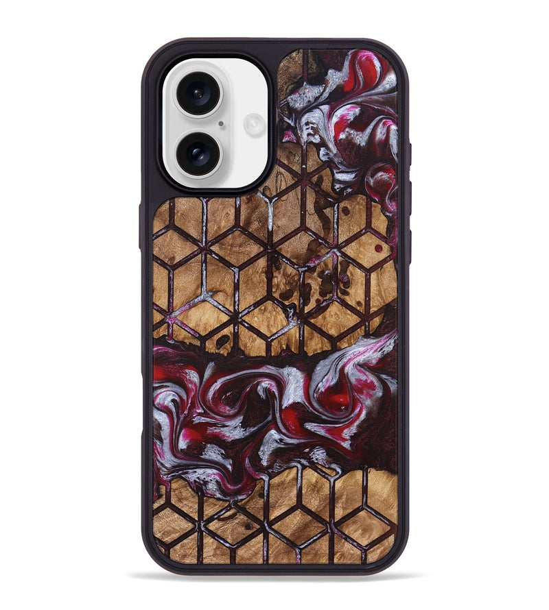 iPhone 16 Plus Wood Phone Case - Marlie (Pattern, 826838)
