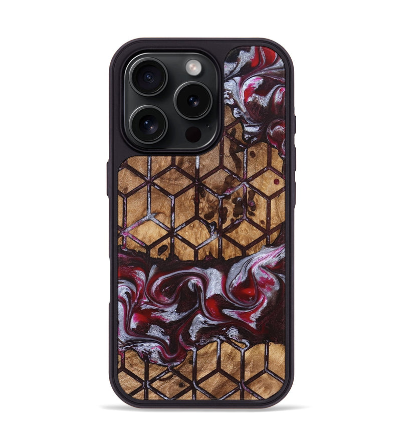 iPhone 16 Pro Wood Phone Case - Marlie (Pattern, 826838)