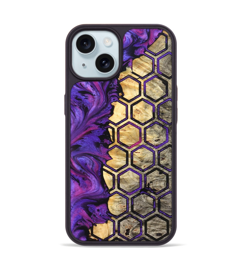 iPhone 15 Wood Phone Case - Joel (Pattern, 826839)