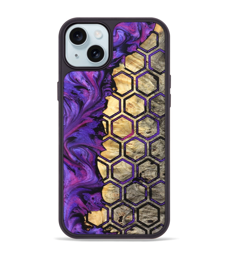 iPhone 15 Plus Wood Phone Case - Joel (Pattern, 826839)