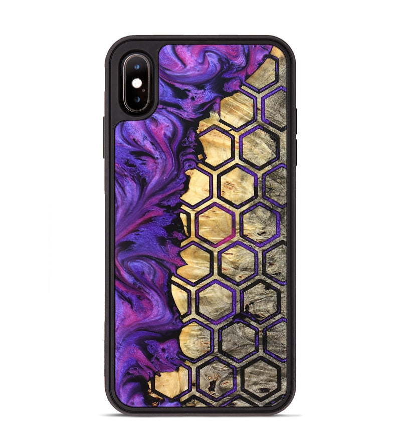 iPhone Xs Max Wood Phone Case - Joel (Pattern, 826839)