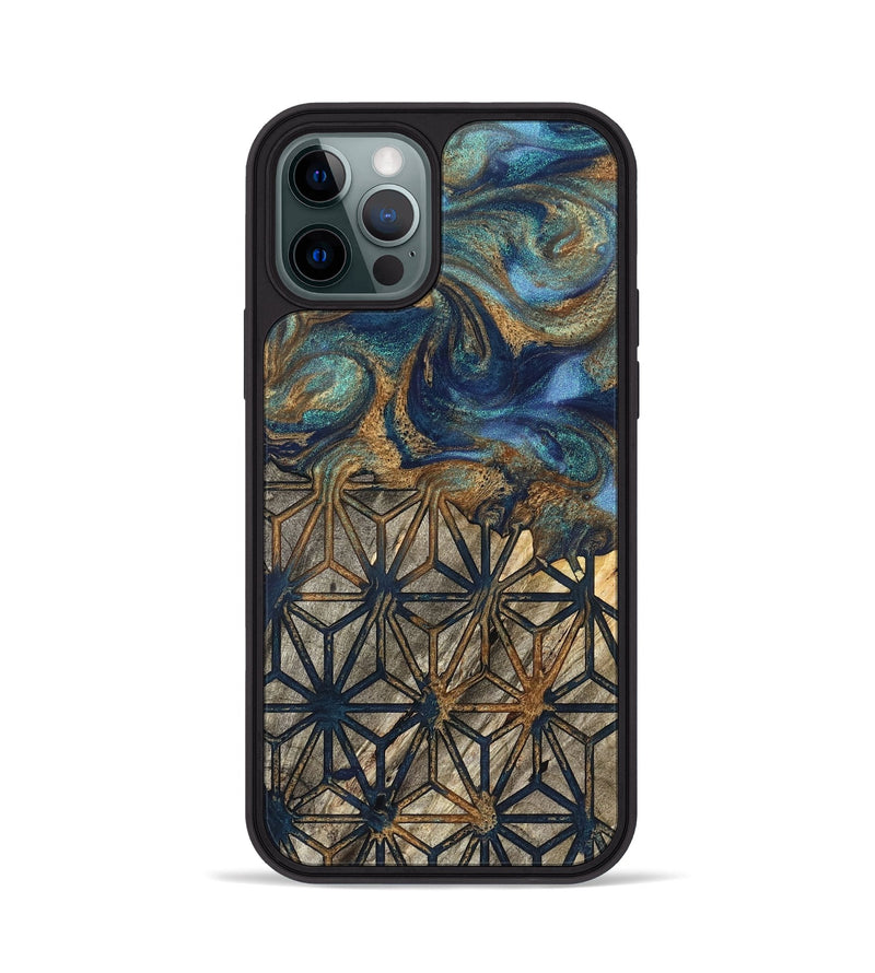 iPhone 12 Pro Wood Phone Case - Leann (Pattern, 826840)