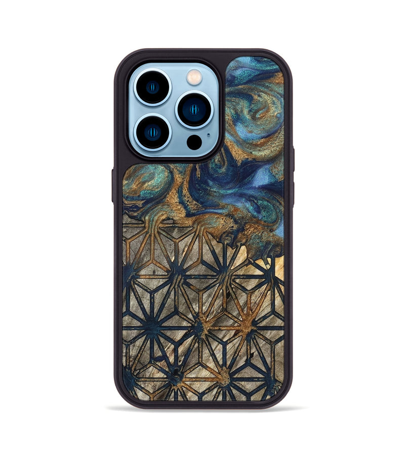 iPhone 14 Pro Wood Phone Case - Leann (Pattern, 826840)