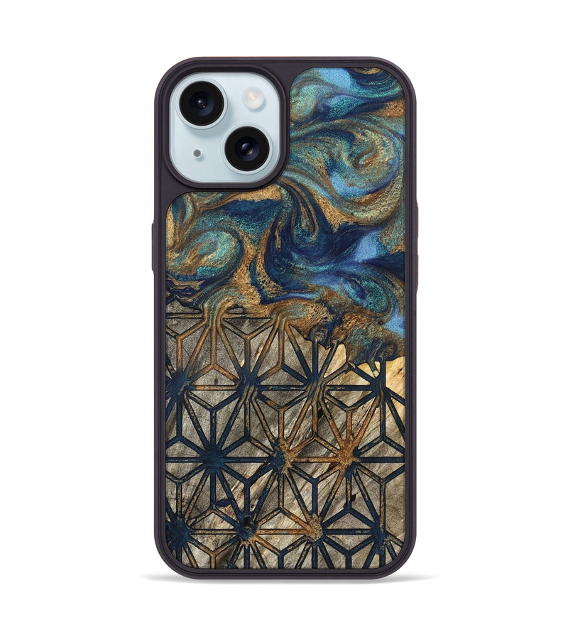 iPhone 15 Wood Phone Case - Leann (Pattern, 826840)