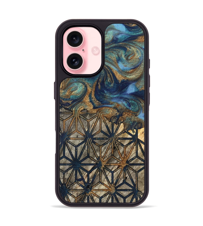 iPhone 16 Wood Phone Case - Leann (Pattern, 826840)