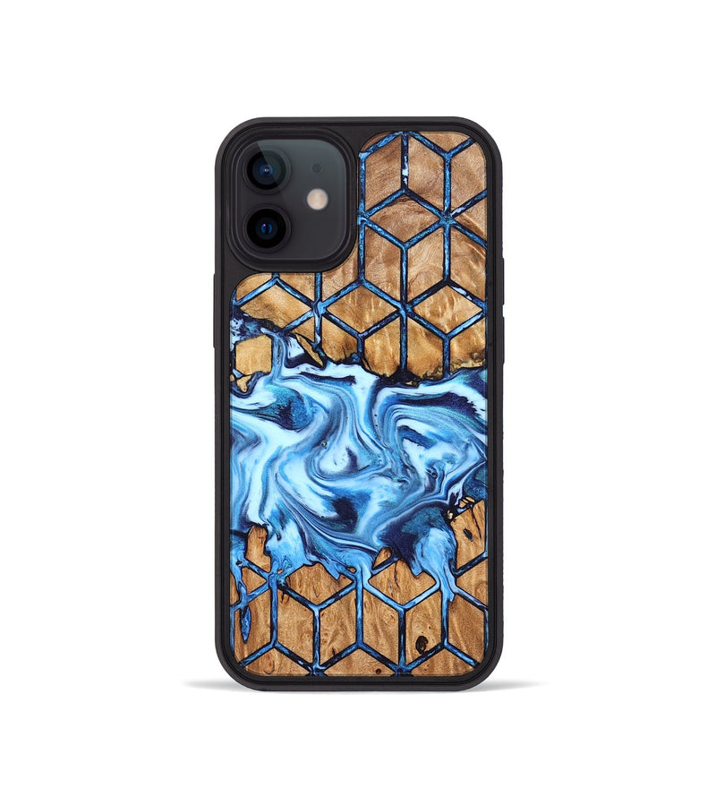 iPhone 12 mini Wood Phone Case - Ernst (Pattern, 826841)