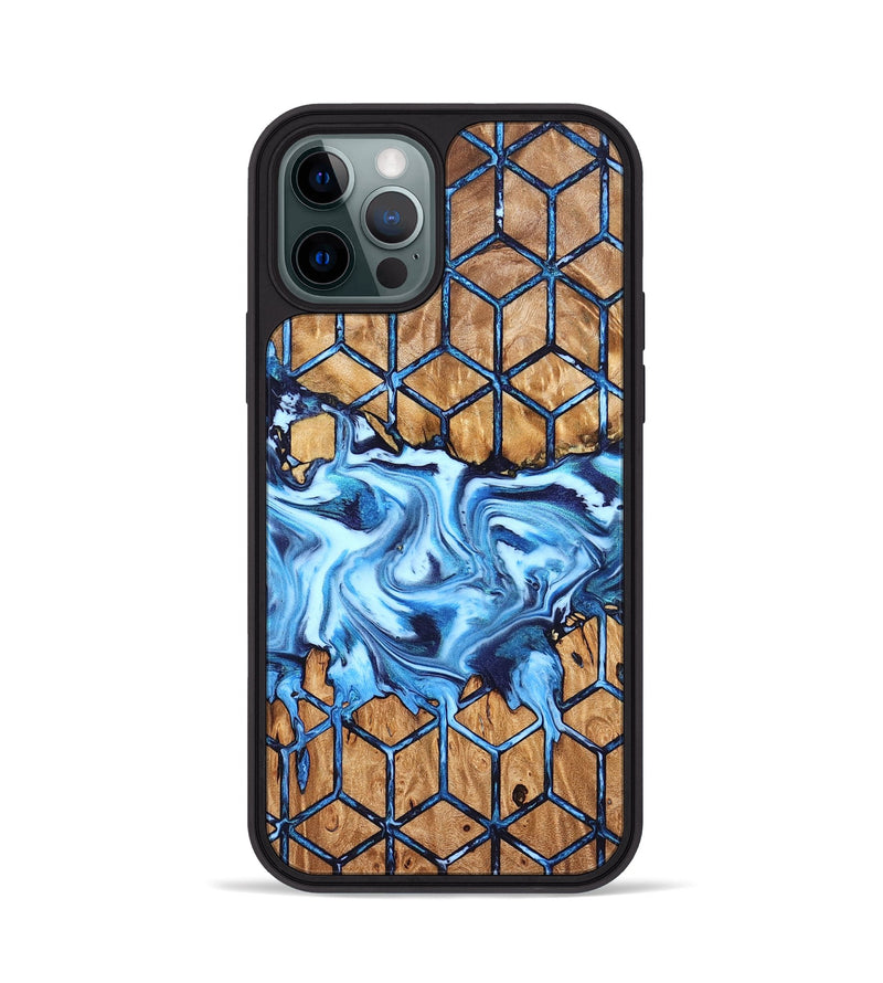 iPhone 12 Pro Wood Phone Case - Ernst (Pattern, 826841)