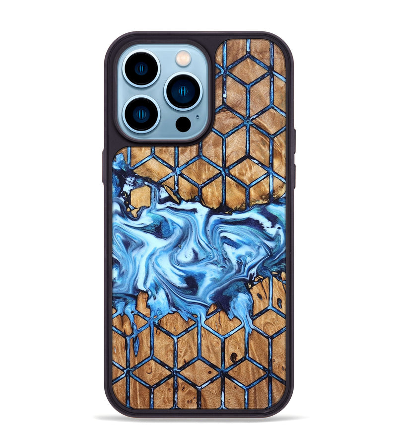 iPhone 14 Pro Max Wood Phone Case - Ernst (Pattern, 826841)