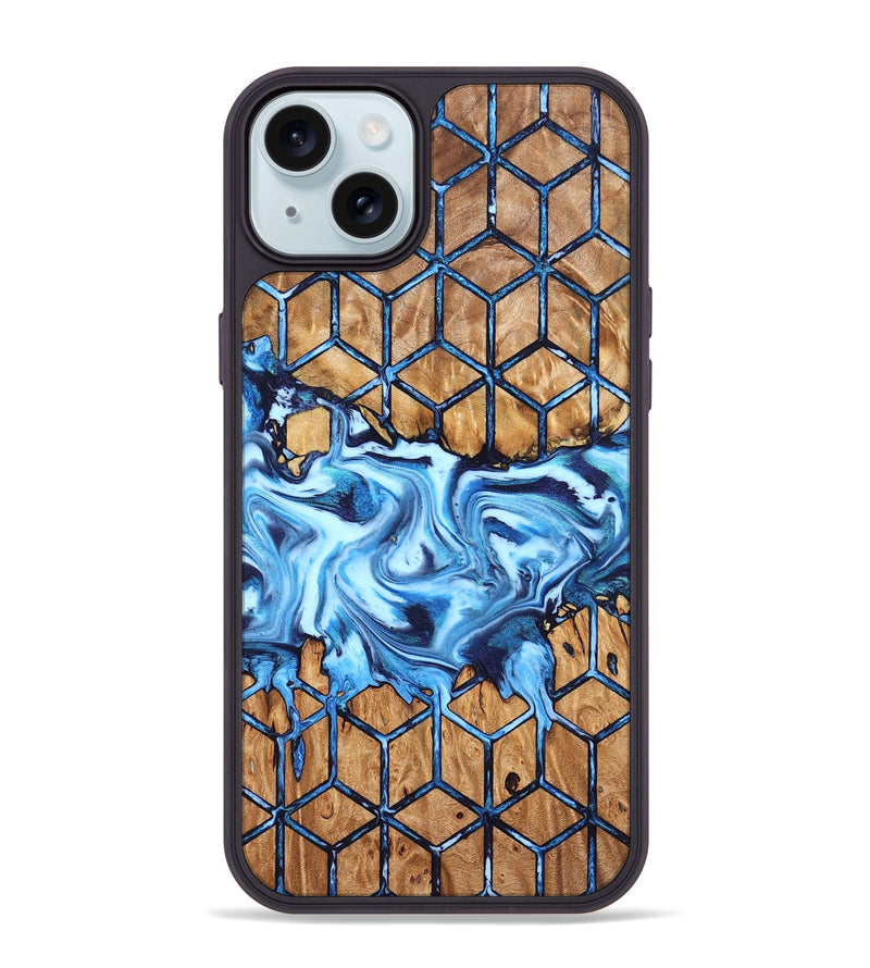iPhone 15 Plus Wood Phone Case - Ernst (Pattern, 826841)