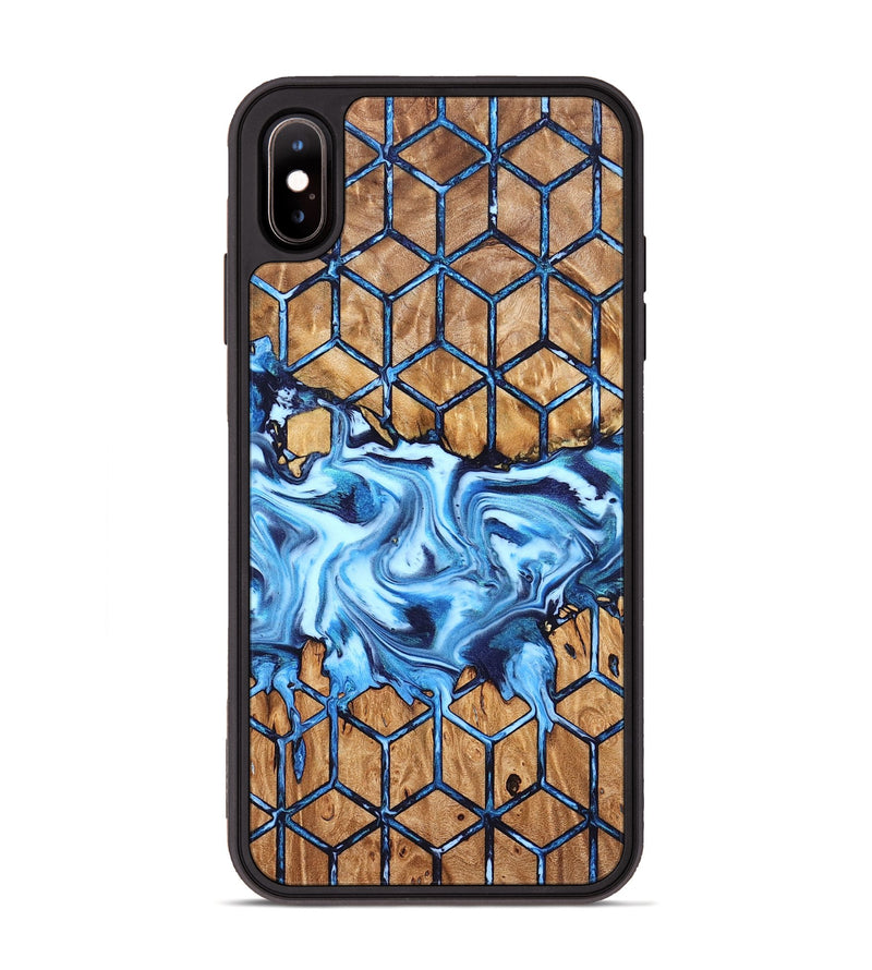 iPhone Xs Max Wood Phone Case - Ernst (Pattern, 826841)