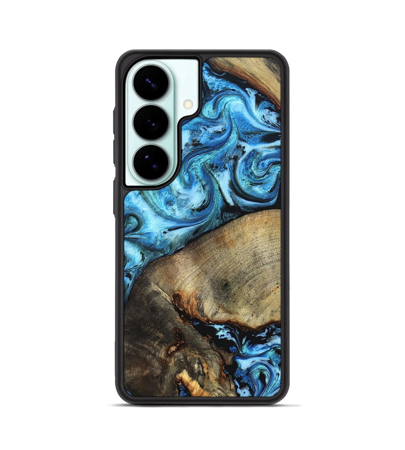 Galaxy S26 Wood Phone Case - Spring (Blue, 826842)