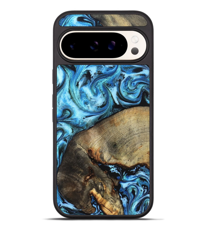 Pixel 9 Pro XL Wood Phone Case - Spring (Blue, 826842)