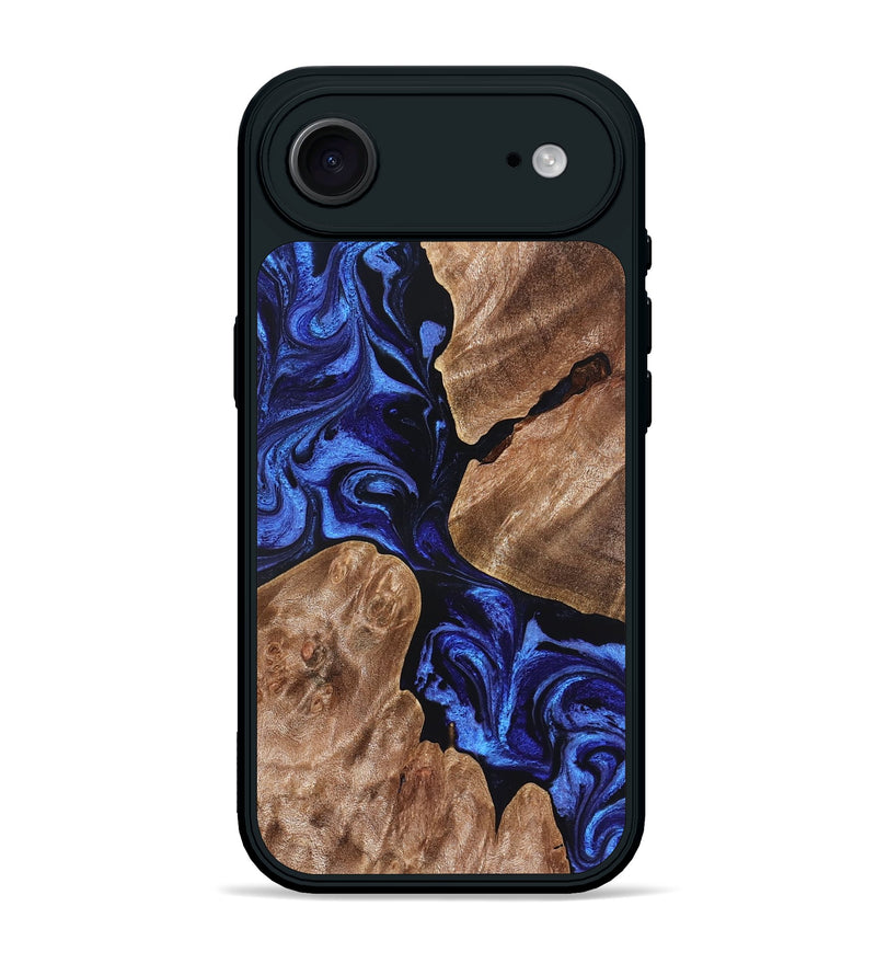 iPhone 17 Air Wood Phone Case - Gaylord (Blue, 826843)