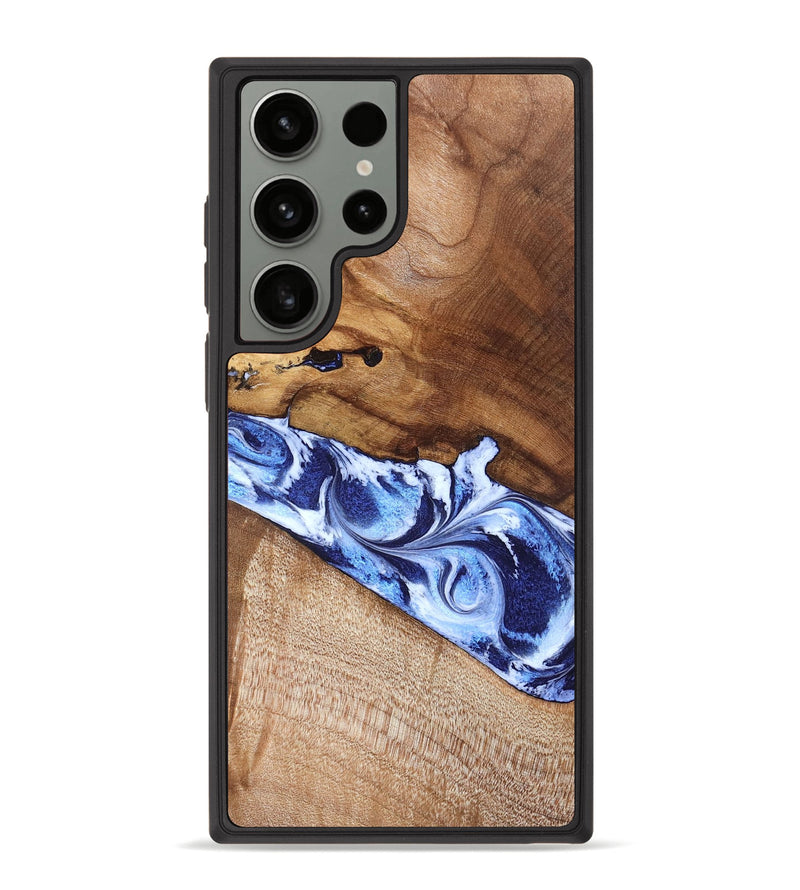 Galaxy S23 Ultra Wood Phone Case - Dakota (Blue, 826844)