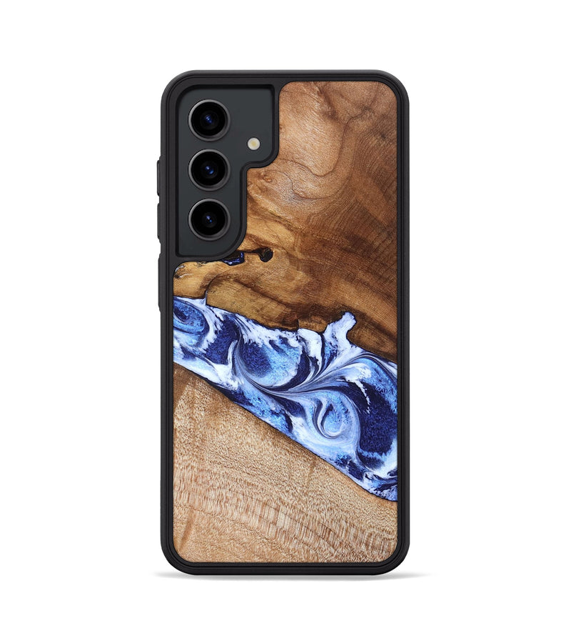 Galaxy S24 Wood Phone Case - Dakota (Blue, 826844)