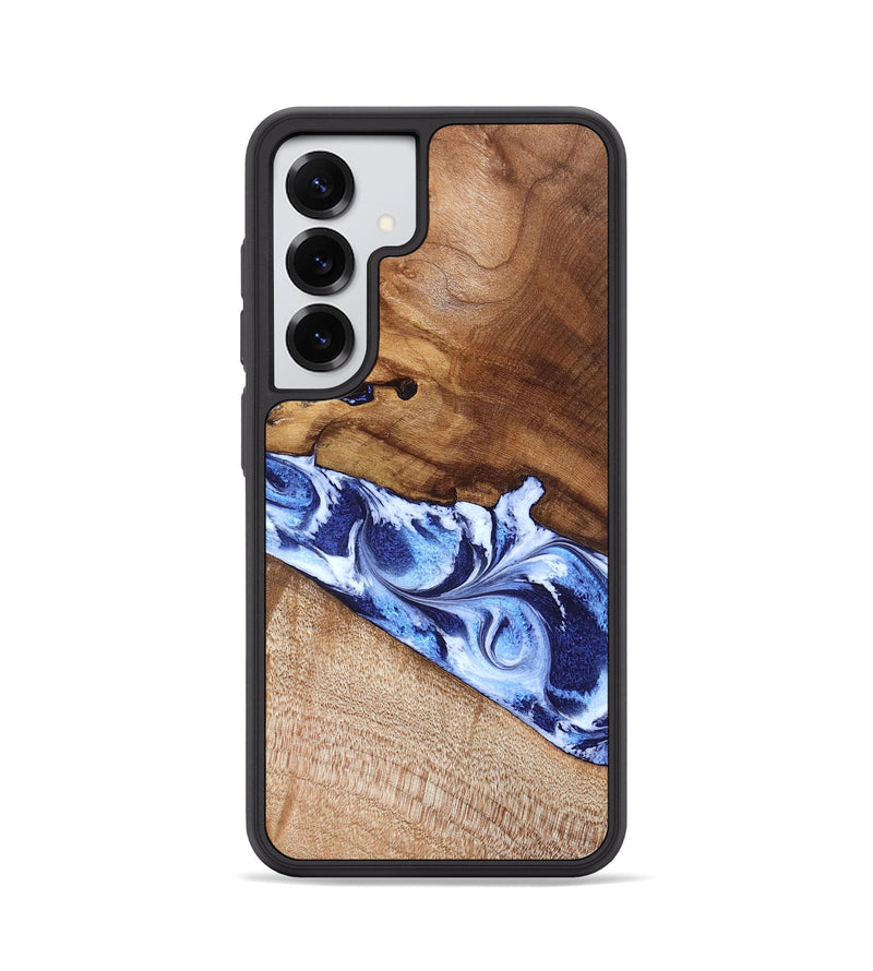 Galaxy S25 Wood Phone Case - Dakota (Blue, 826844)