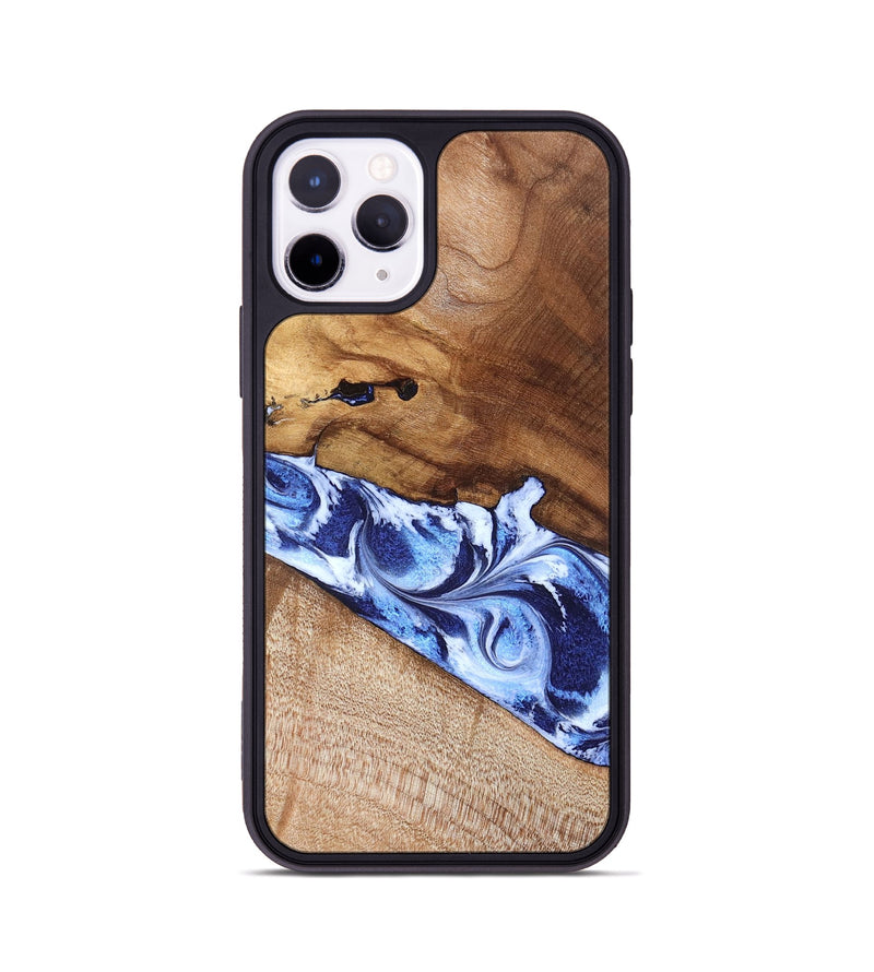 iPhone 11 Pro Wood Phone Case - Dakota (Blue, 826844)