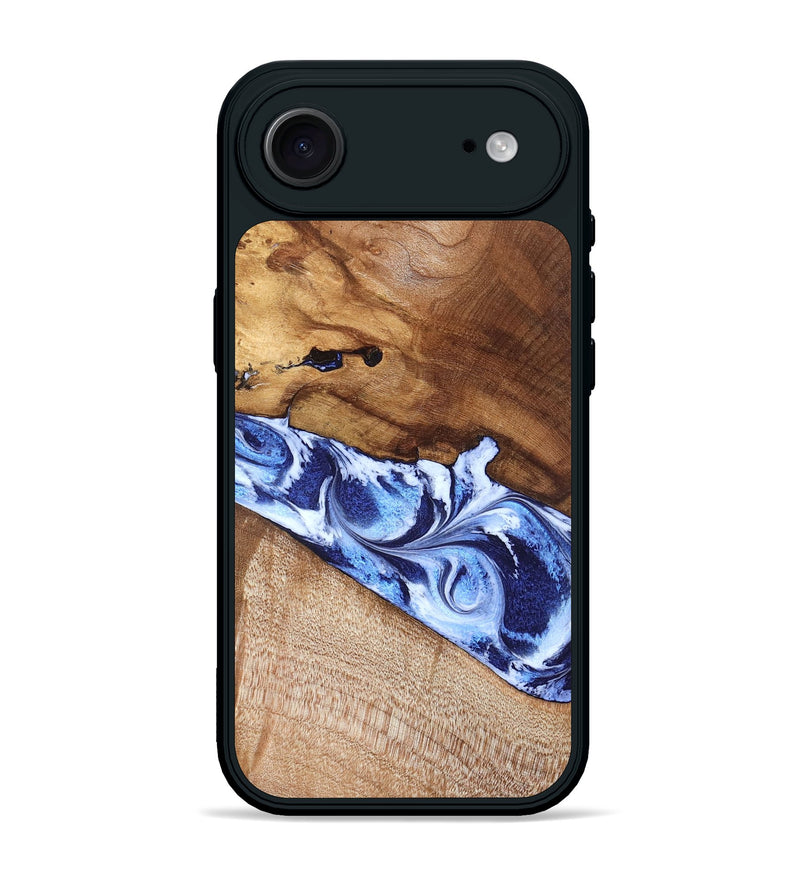 iPhone 17 Air Wood Phone Case - Dakota (Blue, 826844)
