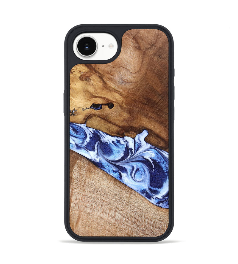 iPhone 17e Wood Phone Case - Dakota (Blue, 826844)