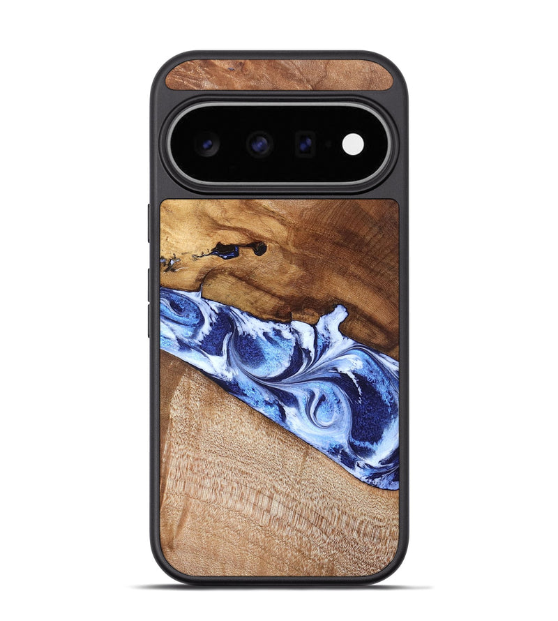 Pixel 11 Pro Wood Phone Case - Dakota (Blue, 826844)