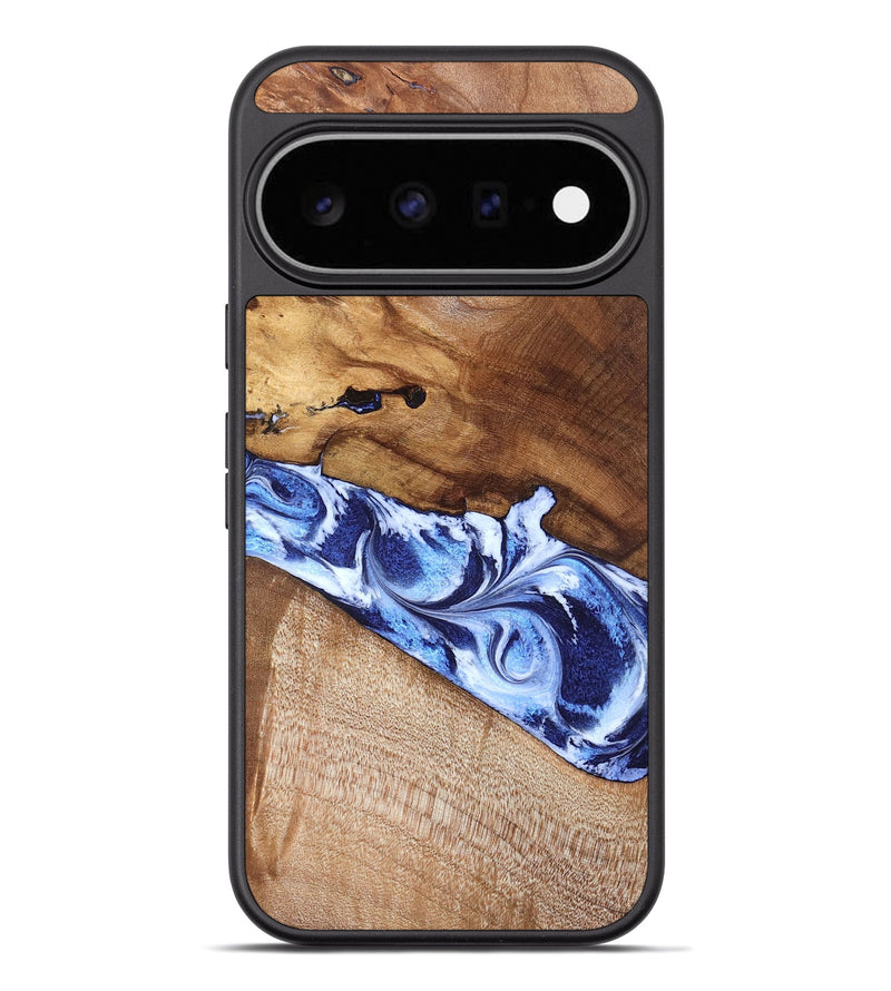 Pixel 11 Pro XL Wood Phone Case - Dakota (Blue, 826844)
