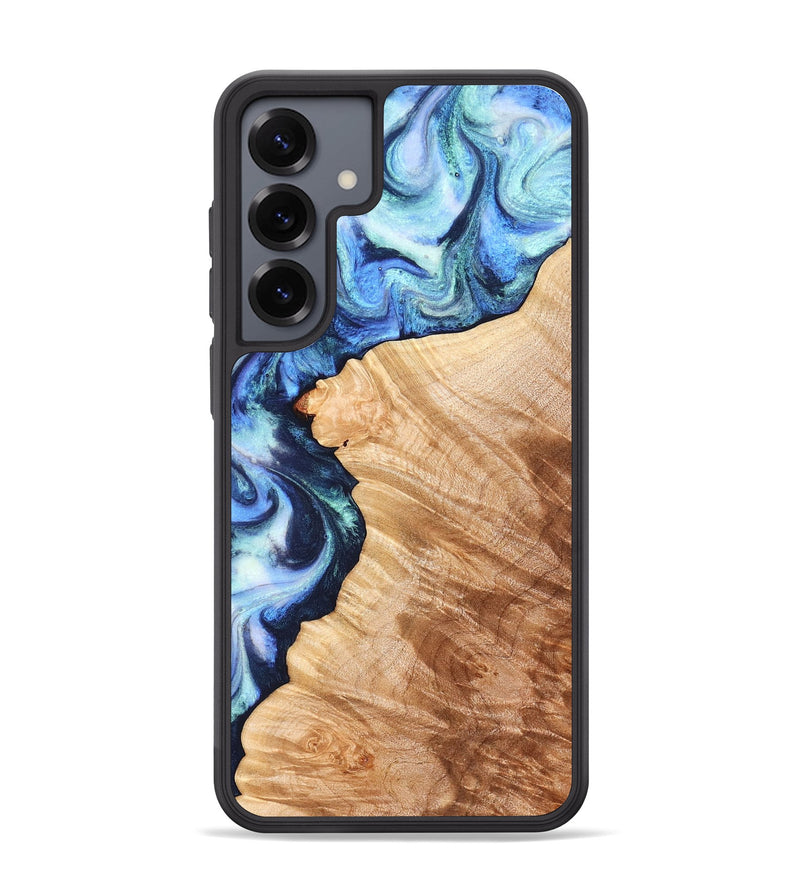Galaxy S25 Plus Wood Phone Case - Armando (Blue, 826845)