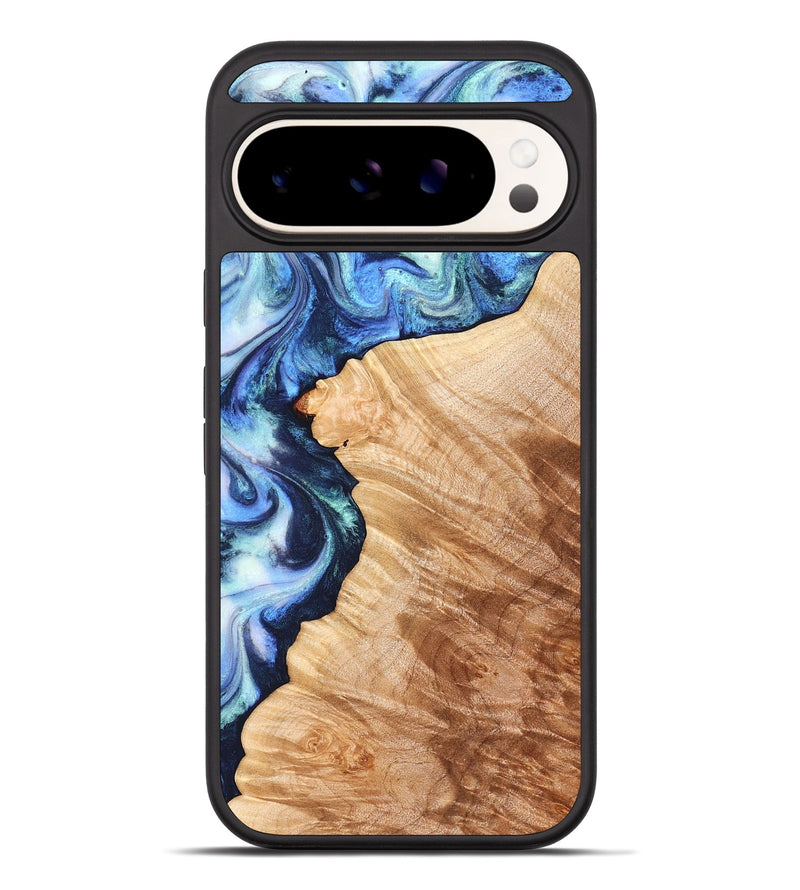 Pixel 10 Pro XL Wood Phone Case - Armando (Blue, 826845)