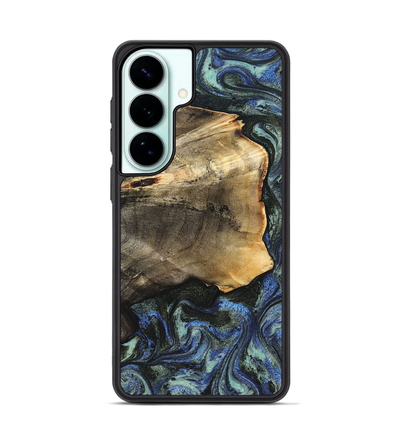Galaxy S26 Plus Wood Phone Case - Gunner (Blue, 826846)