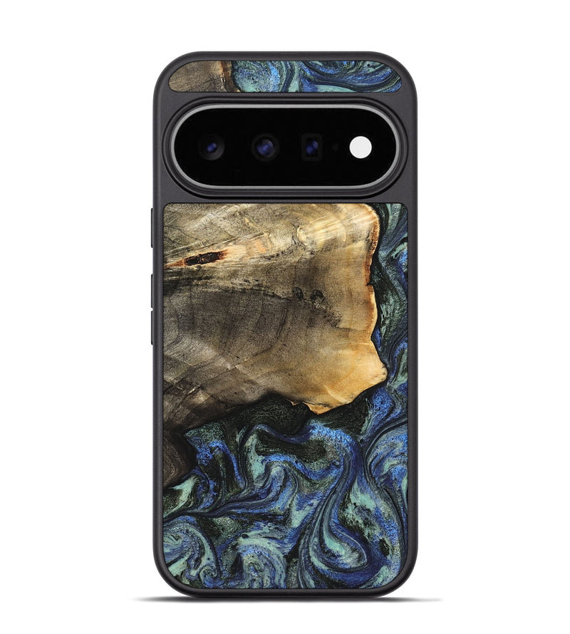 Pixel 11 Pro Wood Phone Case - Gunner (Blue, 826846)