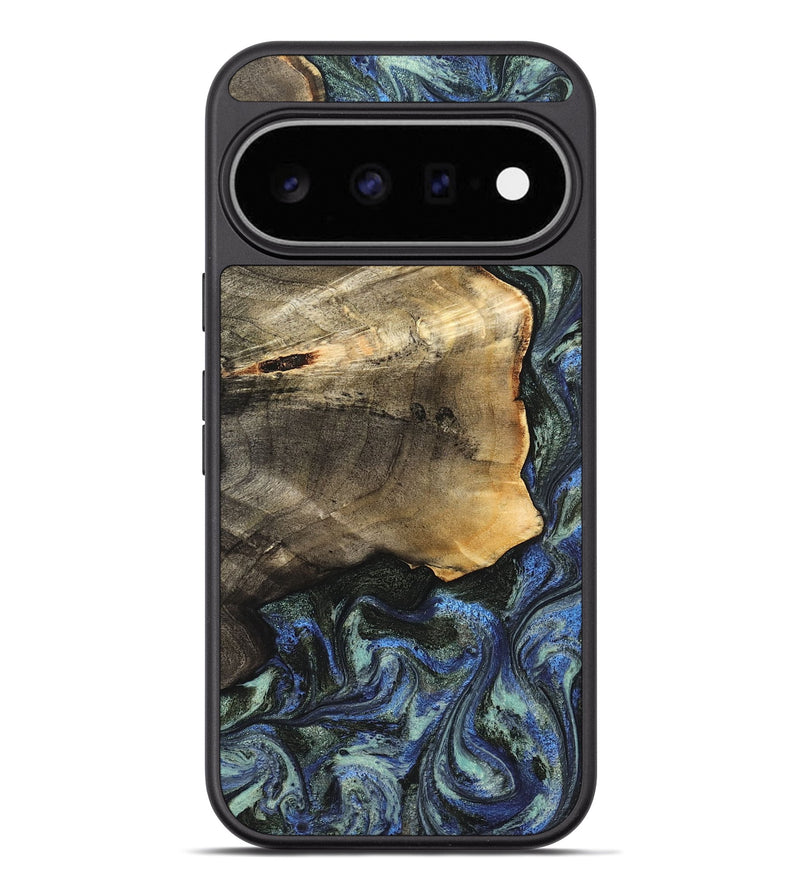 Pixel 11 Pro XL Wood Phone Case - Gunner (Blue, 826846)